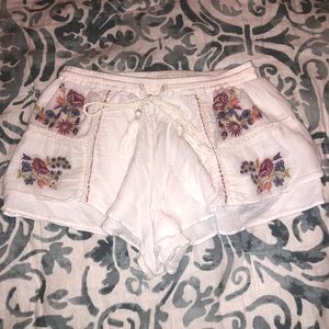 Fabric patterned shorts